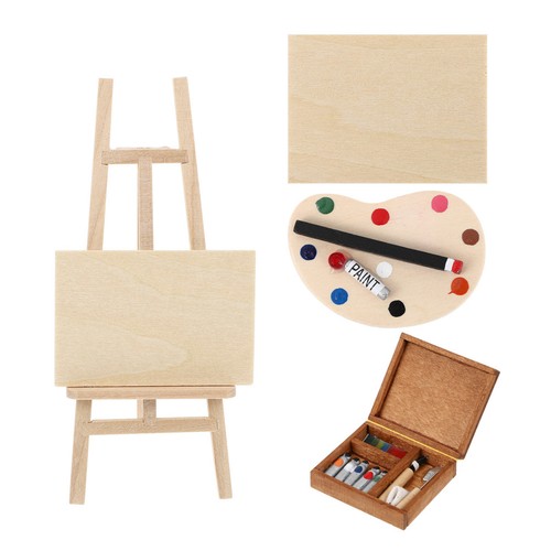 Pcs mini easel set miniature - easel,