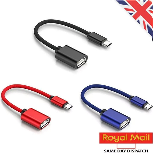 Usb male otg female - usb-c, data