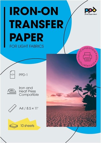 Ppd iron transfer paper for - paper,