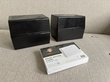 2x Rexel Index Record Card