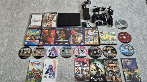 Ps2 slim console games - slim,