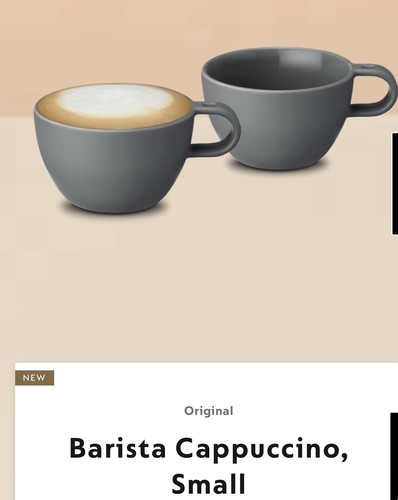 Nespresso cappuccino barista - nespresso,