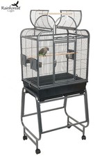 RAINFOREST ANTIQUE SANTA FE SMALL PARROT CAIQUE SENGAL PARROT OPEN TOP CAGE