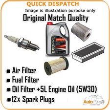 AIR OIL FUEL FILTERS 5L OIL