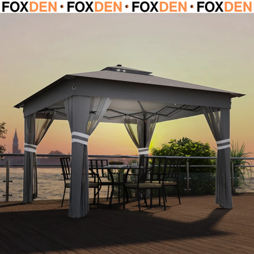 3x3m pop gazebo with - up,