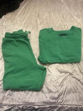 Zara Green Tracksuit Hoodie