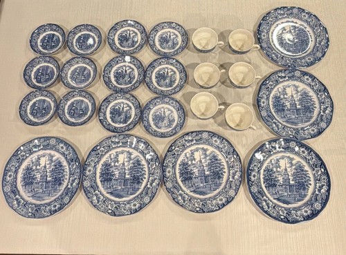 Liberty blue historic colonial - blue,