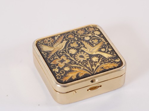 Vintage gold tone damascene - vintage,
