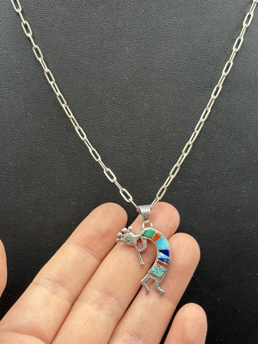Sterling silver kokopelli - sterling,