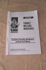 Ajax Turret Milling Machines Manual