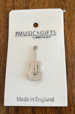 Acoustic Guitar Musical Pewter