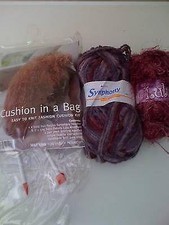 Patons Knitting Yarn Cushion