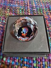 SWAROVSKI  Disney World 2000 Mickey Mouse Paperweight Rare Box 9406 050 002