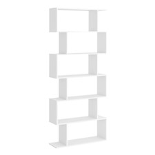 HOMCOM 6-Tier Wooden Modern