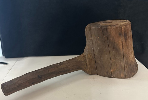 Antique primitive wooden - antique,