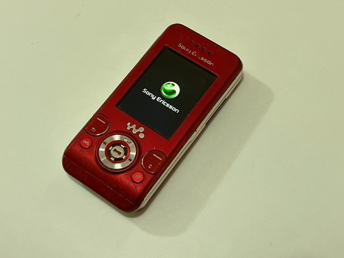 Rare sony ericsson w580i red - w580i,