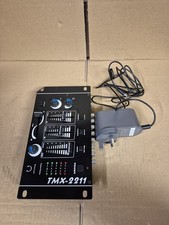 Skytec 4-Channel Live Line Mixer TMX-2211 - DJ Disco Mixer with Fader
