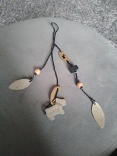 Radley Leather Dog Tag Bag Fob