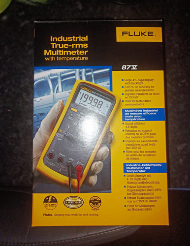 Fluke 87v true rms cat - fluke,