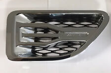 1XRange Rover Sport 2005 09 - HAWKE  Side Vent Silver with grey mesh RE9046