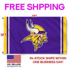 Minnesota Vikings 3x5 ft Flag
