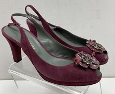 Rebeca Sanver Plum Heeled