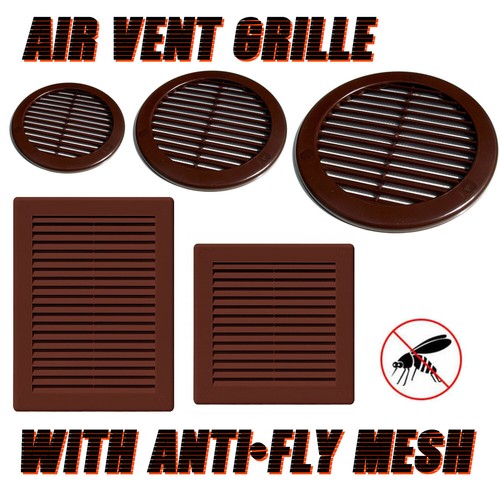 Brown air vent grille - air, with