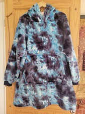 Oversize Hooded Fleecy Top