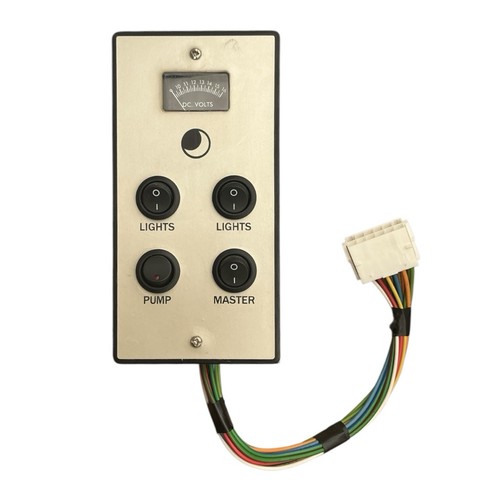 Lunar caravan control - control, panel