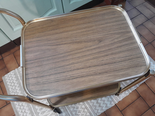 Vintage hostess tea trolley - hostess,