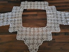 Antique Handmade Bobbin Lace Collar