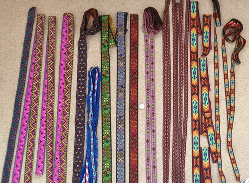 Job lot jacquard ribbon - lot,