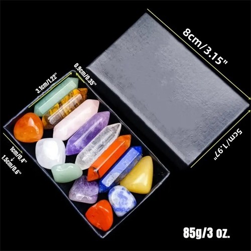 14pcs natural stone - 14pcs,