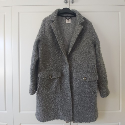 Grey boucle fleece - tu,