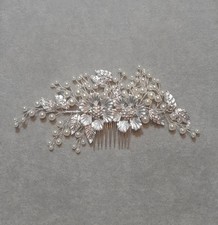 Linzi Jay wedding hair comb