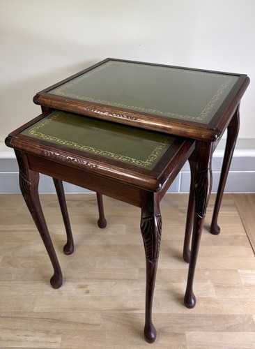 Vintage mahogany nest - nest, of