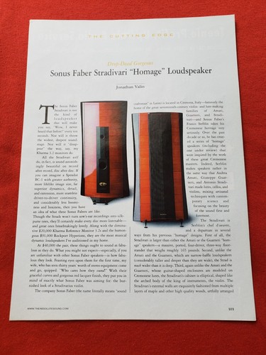 Sonus faber stradivari - sonus,