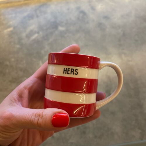Green cornishware red - t, g