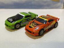 Micro Scalextric HO Slot Racing Nissan 350z X2 Excellent Working Condition