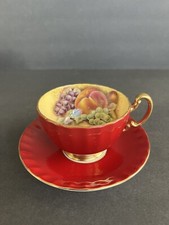 Beautiful AYNSLEY Red Cup &