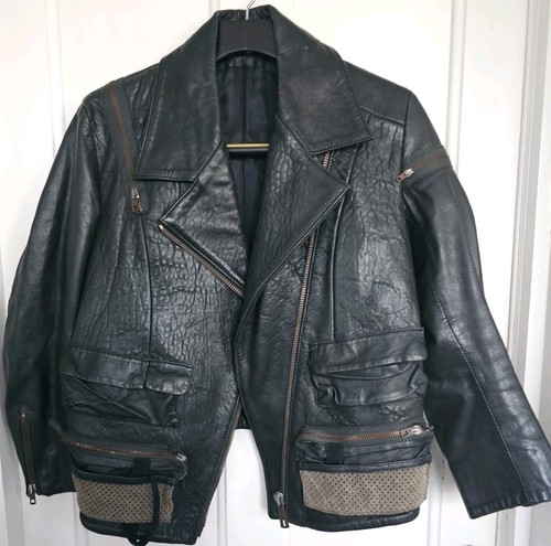 Acne studios leather - leather, biker
