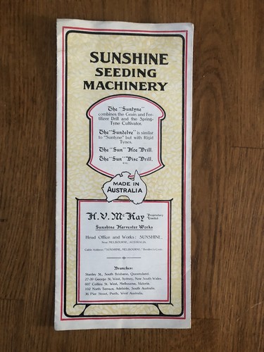 Rare 1920 sunshine seeding - 1920’s,