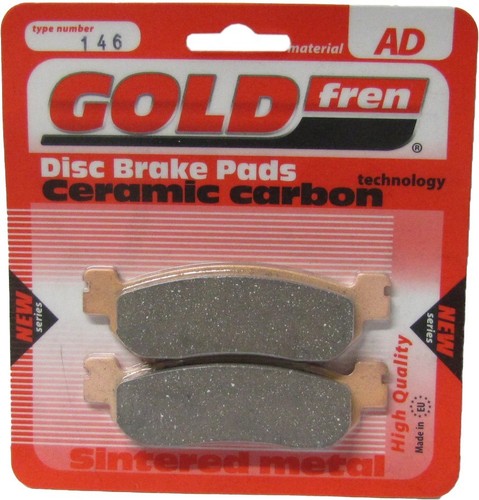 Brake disc pads - brake, rear