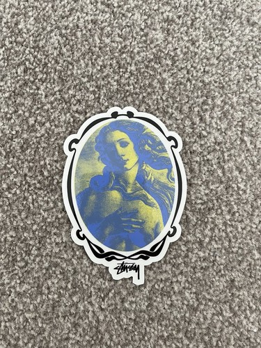 Stussy venus sticker - stussy, yellow