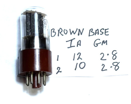 Cv1988 6sn7gt 231 valve - 6sn7gt,