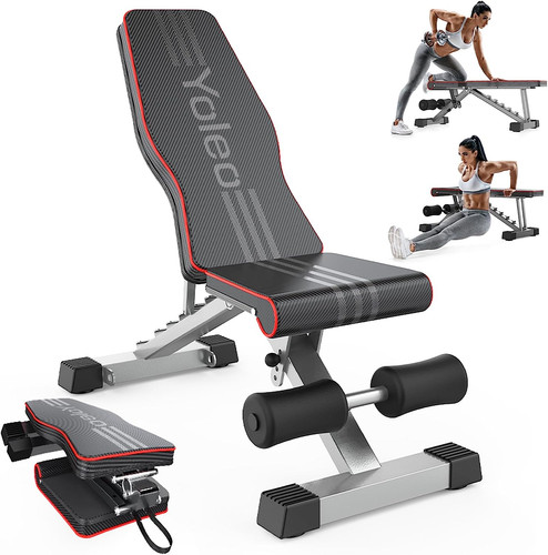 Adjustable weight bench for - adjustable,