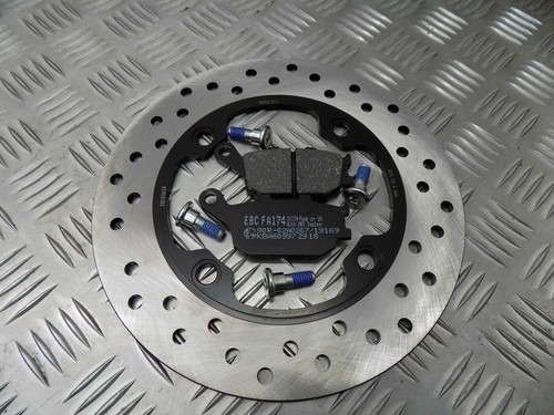 Rear brake disc - brake, and