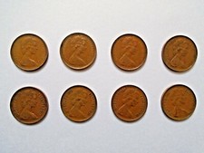 2p New Pence Coins - Choose 1971 1975 1976 1977 1978 1979 1980 1981 with wallet