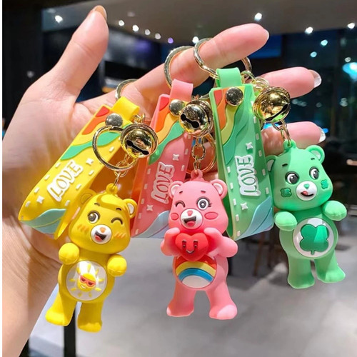 Care bears keyring bag - care,