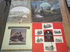 4 x Vintage railway calendars,  whitbread 1965 courage 1966  +2.  Brewerania 